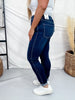 RFM High Waist Dark Wash Skinny Jeans - Whiskey Skies - YMI JEANS
