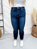 RFM High Waist Dark Wash Skinny Jeans - Whiskey Skies - YMI JEANS