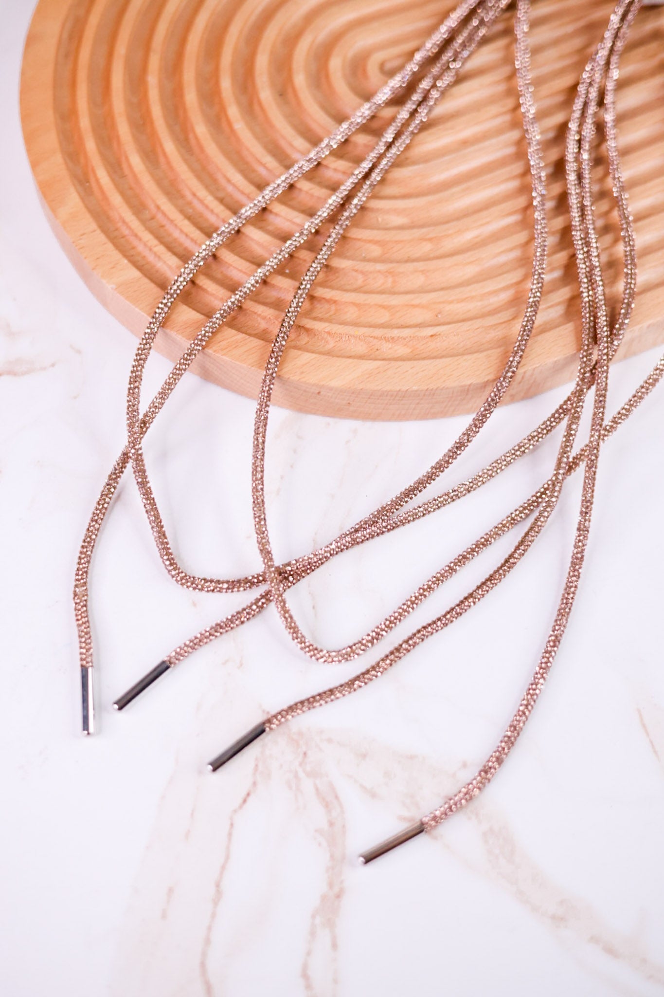 Rhinestone Shoe Laces (10 Colors) - Whiskey Skies - QUEENS DESIGNS