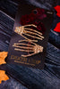 Rhinestone Skeleton Hand Hair Clips (2 Colors) - Whiskey Skies - DM MERCHANDISING