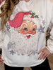 Rhinestone Vintage Santa Sweater - Whiskey Skies - SUGAR STITCH