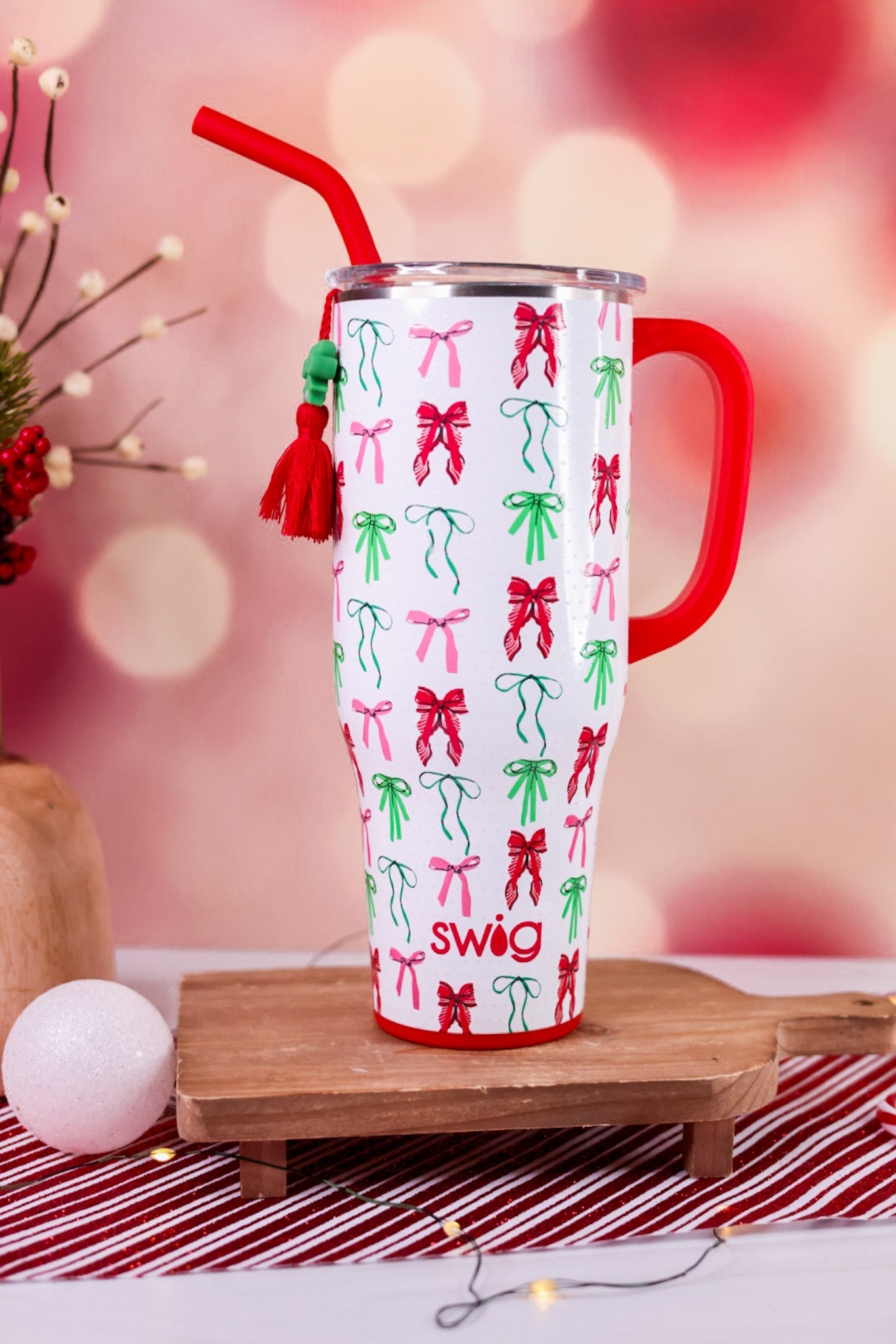 Ribbons and Bows Tumblers and Accessories - Whiskey Skies - SWIG LIFE