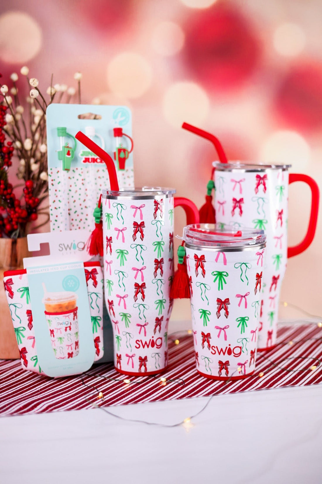 Ribbons and Bows Tumblers and Accessories - Whiskey Skies - SWIG LIFE