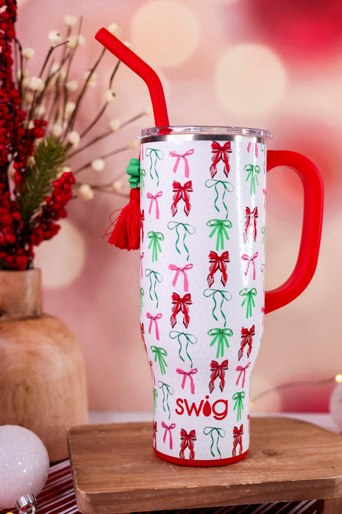 Ribbons and Bows Tumblers and Accessories - Whiskey Skies - SWIG LIFE