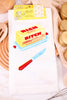 Rich Bitch Dish Towel - Whiskey Skies - BLUE Q