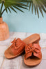 Rock the Bowt Cognac Sandals - Whiskey Skies - CORKYS FOOTWEAR