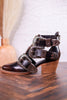 Rodeo Calfskin Ankle Booties - Whiskey Skies - LOYAL WEST