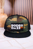 Rodeo Daze Snapback Trucker Hat - Whiskey Skies - RODEO HIPPIE