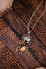 Rodeo Western Bubble Pendant Necklace - Whiskey Skies - BOHO RANCH SHOP