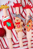 Rolling Pin Ornaments with Holiday Charms (3 Styles) - Whiskey Skies - GERSON COMPANIES