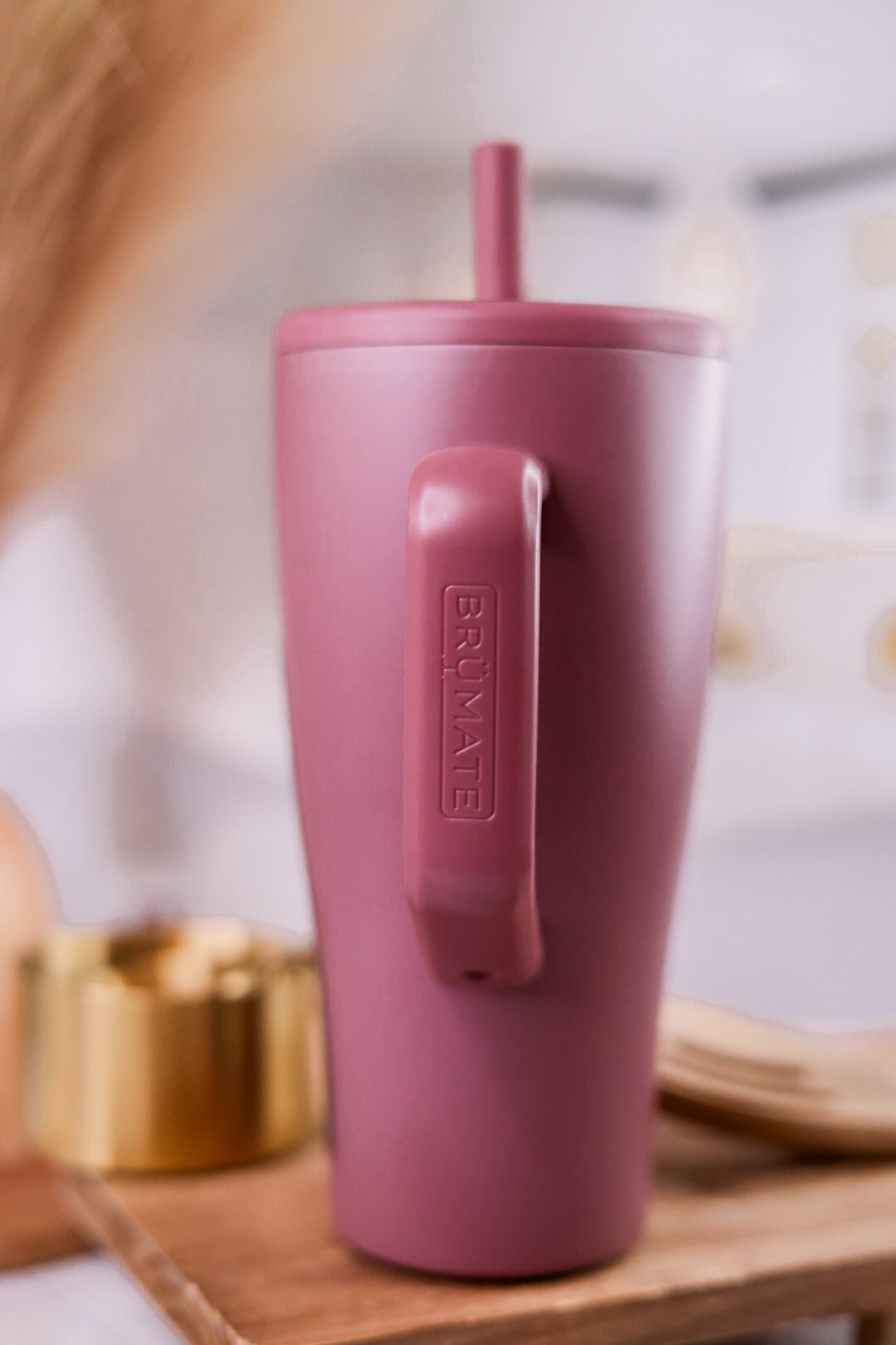 Rose Taupe 30oz Era Tumbler - Whiskey Skies - BRUMATE