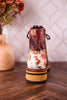 Rugup Brown Leather Studded Mixed Pattern Boots - Whiskey Skies - SPRING FOOTWEAR