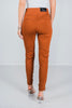 Rust Magic High Waist 28" Inseam Skinny Pants - Whiskey Skies - DEAR SCARLETT