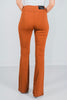 Rust Magic High Waist Kick Flares - Whiskey Skies - DEAR SCARLETT