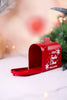 Rustic Metal Santa Letter Mailbox Ornament - Whiskey Skies - TRANSPAC