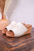 Saddle Up Ivory Wedges - Whiskey Skies - CORKYS FOOTWEAR