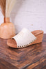 Saddle Up Ivory Wedges - Whiskey Skies - CORKYS FOOTWEAR