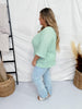 Sage 3/4 Sleeve Knit Tunic Top - Whiskey Skies - ANDREE BY UNIT