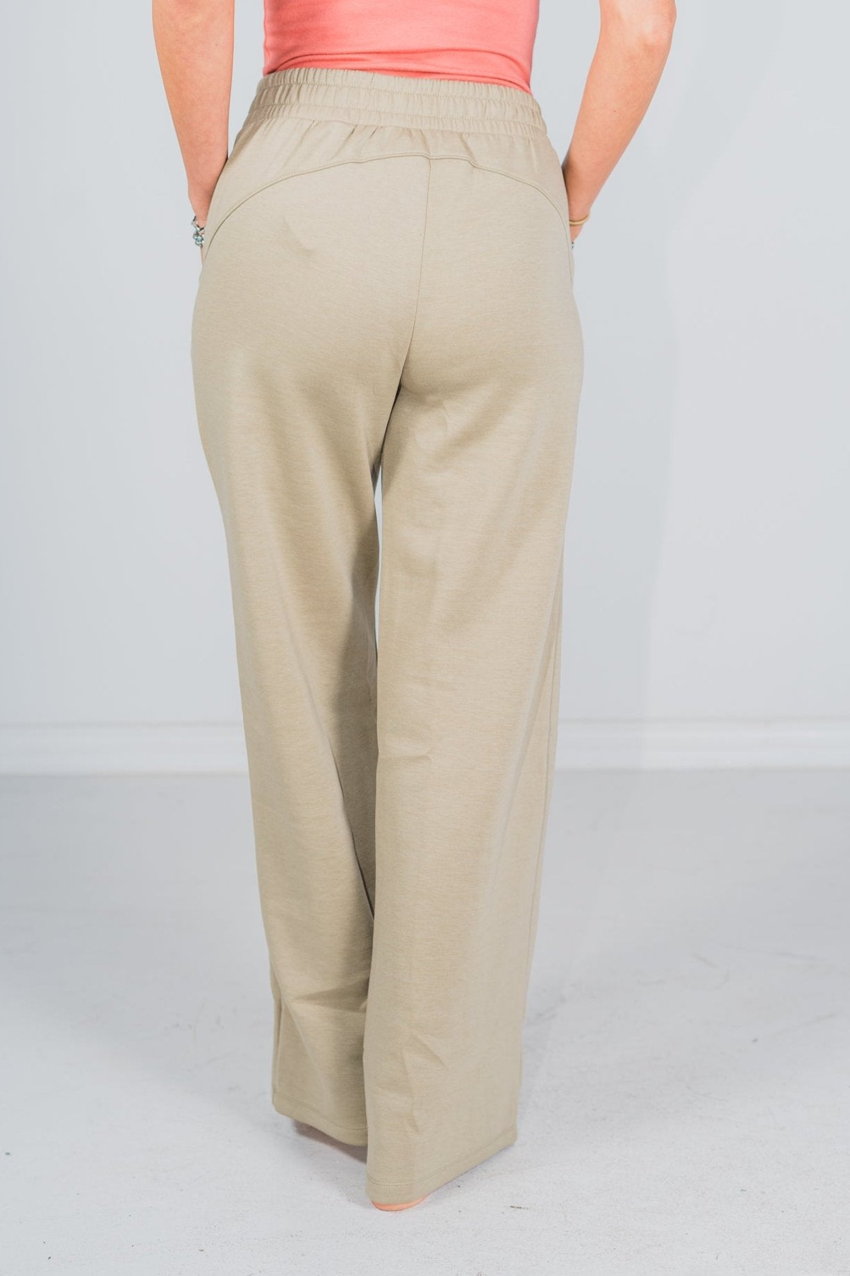 Sage Elastic Waist Modal Pants - Whiskey Skies - DEAR SCARLETT