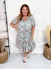 Sage Floral Loungewear Night Dress - Whiskey Skies - SHIRLEY & STONE