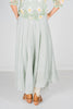 Sage Maxi Skirt W/ Side Pockets - Whiskey Skies - WHITE BIRCH