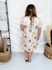 Sage Pumpkins & Daisies Print Loungewear Night Dress - Whiskey Skies - SHIRLEY & STONE