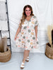 Sage Pumpkins & Daisies Print Loungewear Night Dress - Whiskey Skies - SHIRLEY & STONE