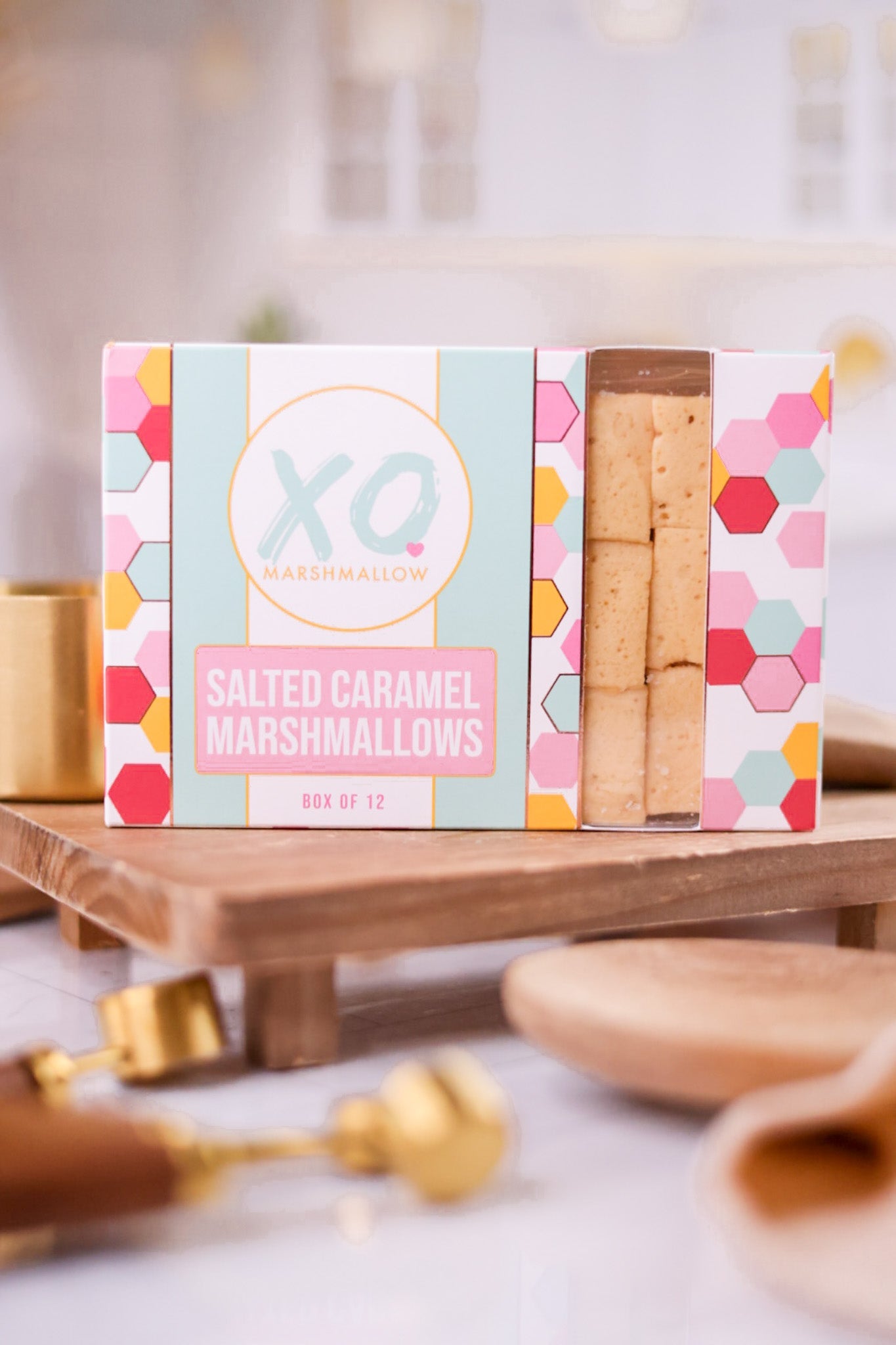 Salted Caramel Marshmallows - Whiskey Skies - XO MARSHMALLOW