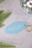 Salty Retro Motel Keychain (3 Styles) - Whiskey Skies - PAPERSALT