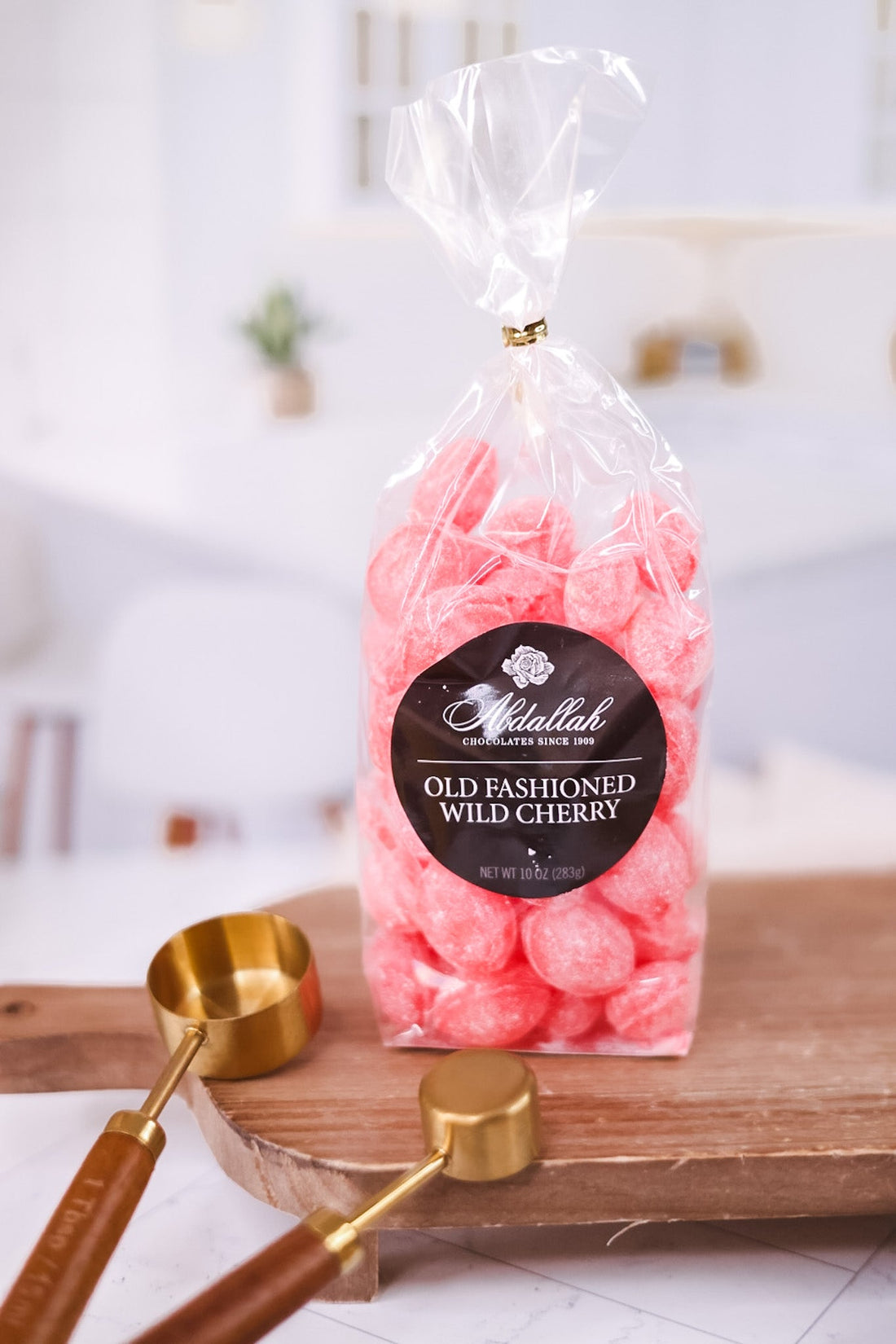 Sanded Wild Cherry Candy Drops - Whiskey Skies - ABDALLAH CANDIES