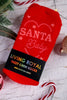 Santa Baby Fuzzy Crew Socks - Whiskey Skies - LIVING ROYAL
