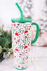 Santa's Scrubs Mega Mug 40oz - Whiskey Skies - SWIG LIFE