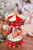 Santa's Sleigh Musical Animated Carousel - Whiskey Skies - RAZ IMPORTS