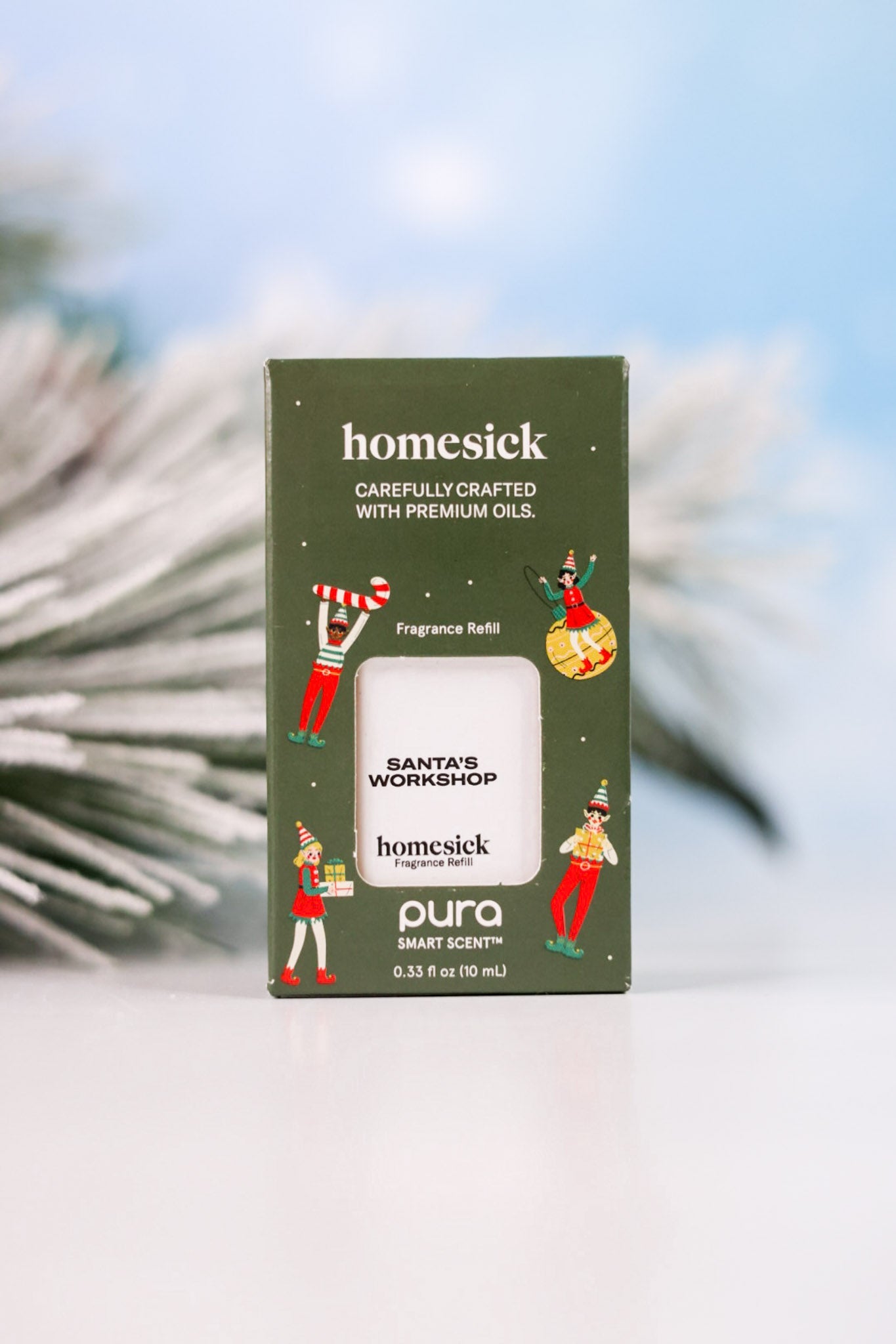 Santa's Workshop Home Fragrance Refill By Homesick - Whiskey Skies - PURA
