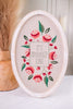 Sassy Floral Embroidered Signs (3 Styles) - Whiskey Skies - GERSON COMPANIES