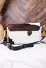 SAVI Mini Bag in Black & White Cowhide - Whiskey Skies - LOYAL WEST