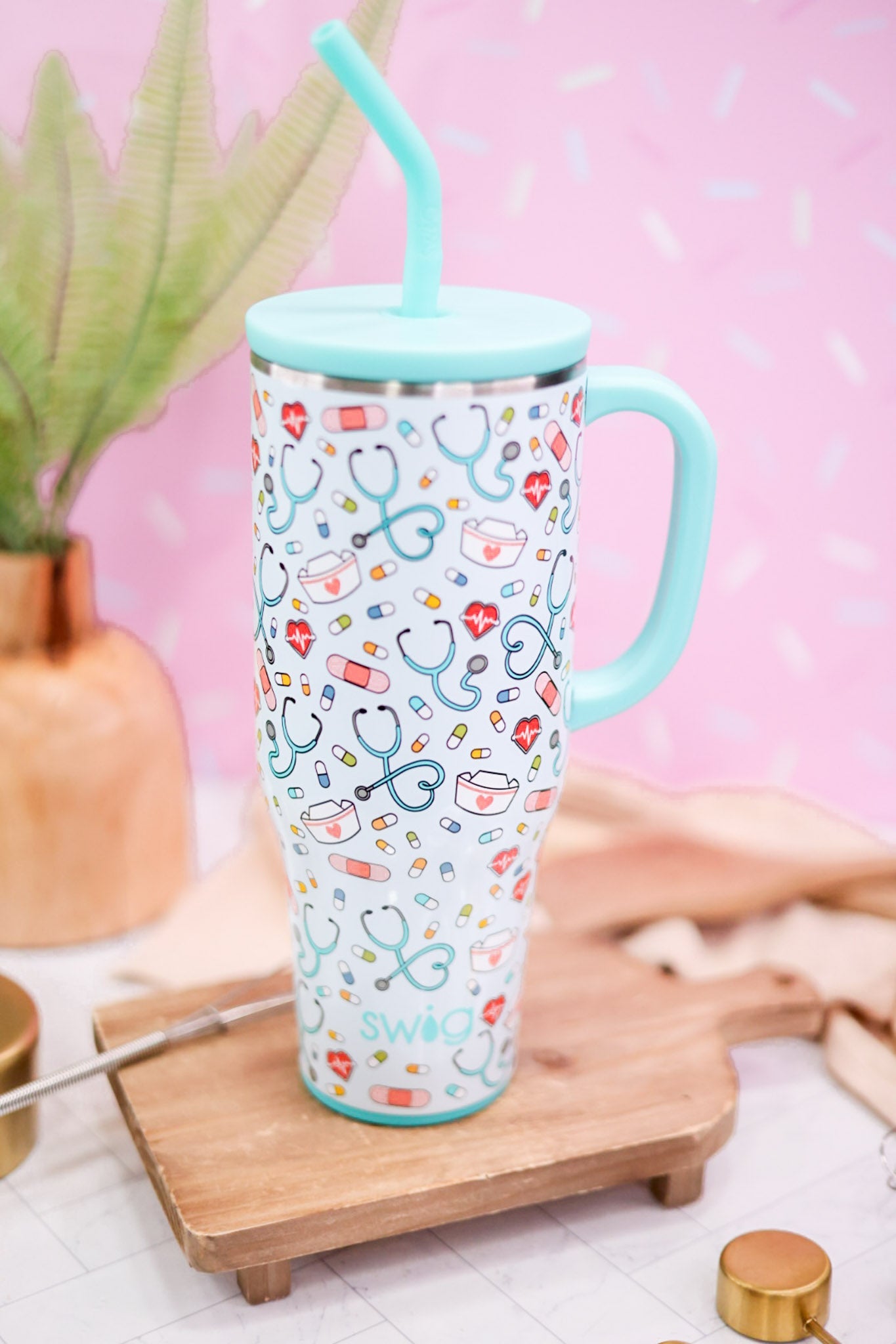 Scrub Life 40oz Mega Mug - Whiskey Skies - SWIG LIFE