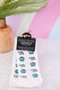 Scrub Life Knee High Compression Socks - Whiskey Skies - LIVING ROYAL