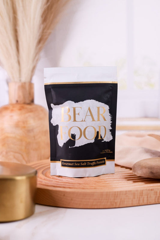 Sea Salt Truffle Gourmet Peanuts - Whiskey Skies - BEAR FOOD