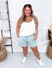 Seabreeze French Terry Stevie Shorts - Whiskey Skies - MICHELLE MAE