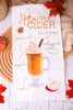 Set Of 3 Autumn Apple Kitchen Towels - Whiskey Skies - C & F ENTERPRISES