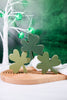 Set of 3 Decorative Wooden Clover Blocks - Whiskey Skies - DEVANIE AT HOME