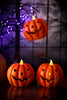 Set of 3 Floating LED Jack - O - Lanterns - Whiskey Skies - GERSON COMPANIES