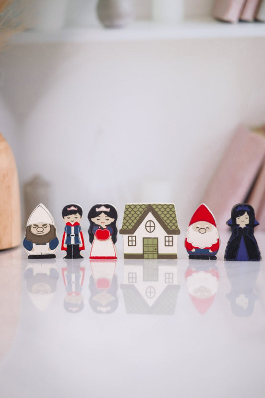 Set of 6 Snow White Ledgies - Whiskey Skies - ADAMS & CO