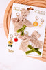 Set Of 8 Hayride Honey Themed Shoe Charms - Whiskey Skies - THE DARLING EFFECT