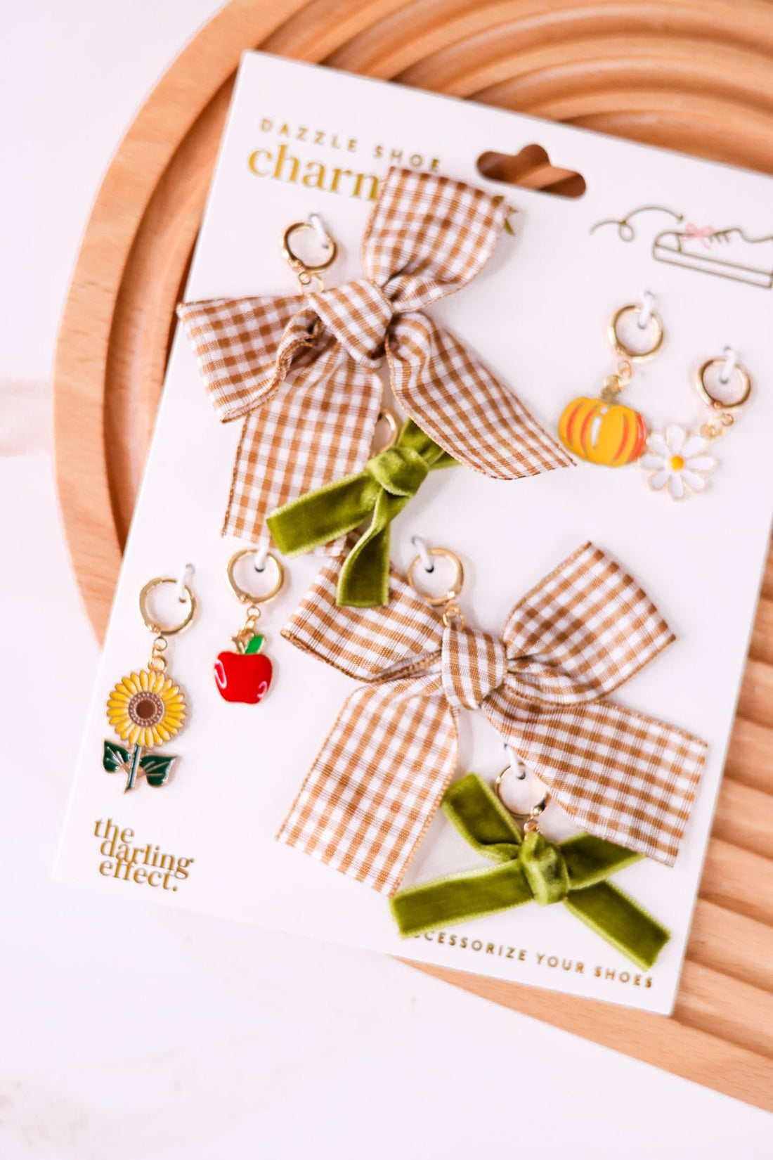 Set Of 8 Hayride Honey Themed Shoe Charms - Whiskey Skies - THE DARLING EFFECT