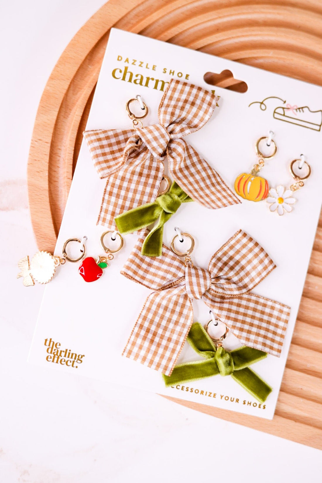 Set Of 8 Hayride Honey Themed Shoe Charms - Whiskey Skies - THE DARLING EFFECT