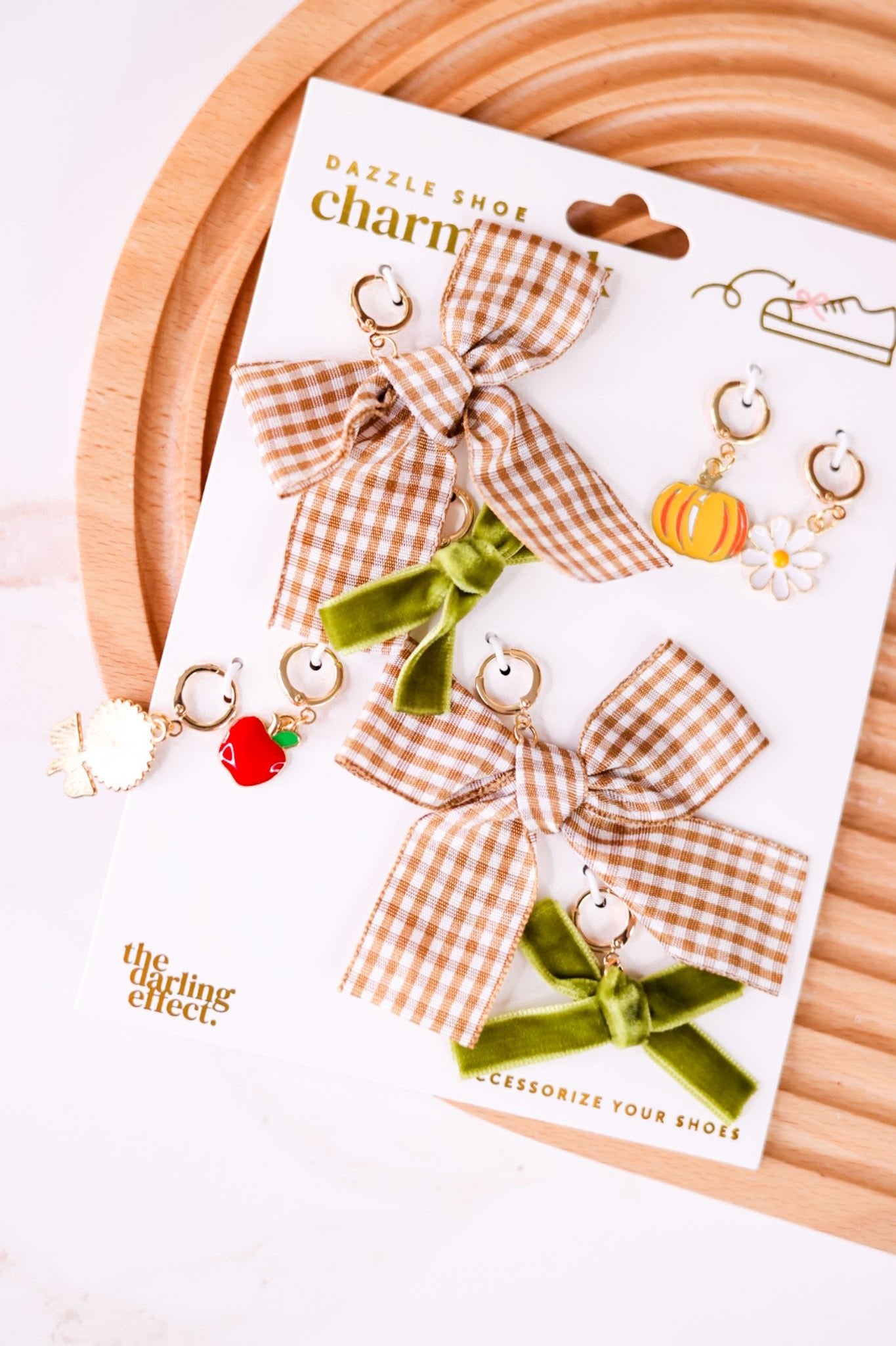 Set Of 8 Hayride Honey Themed Shoe Charms - Whiskey Skies - THE DARLING EFFECT