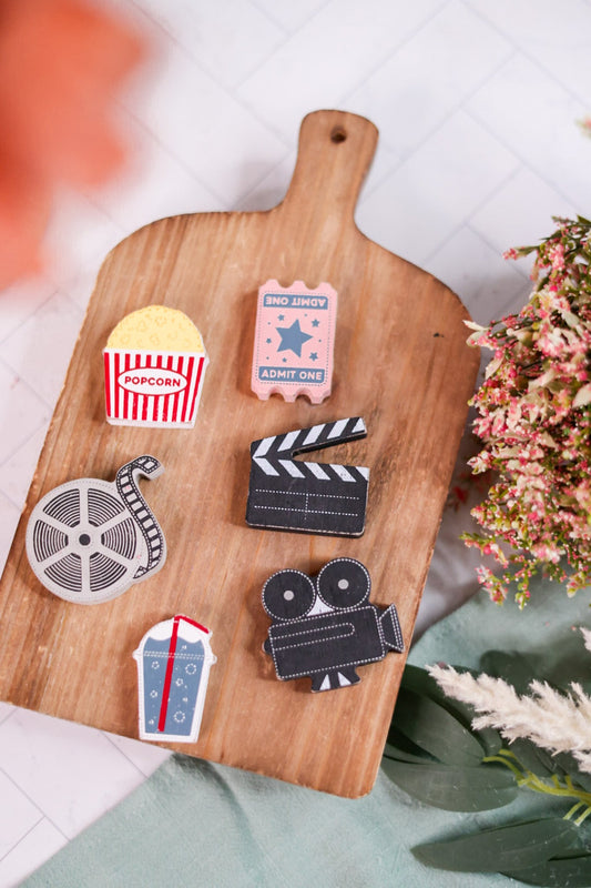 Set Of Six Movie Ledgies - Whiskey Skies - ADAMS & CO