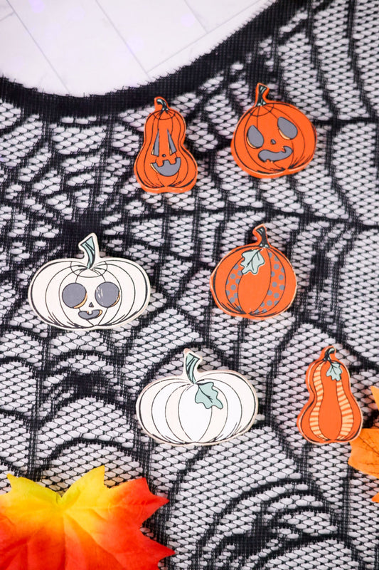 Set Of Six Pumpkin Ledgies - Whiskey Skies - ADAMS & CO